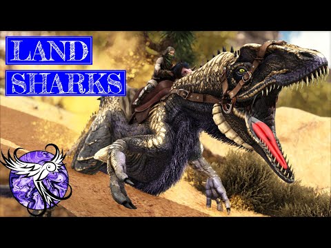 GETTING SOME LAND SHARKS | Story Mode - Scorched EP19 | ARK Survival Evolved
