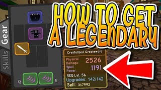 HOW TO GET LEGENDARY DROPS IN DUNGEON QUEST!!! (Roblox)