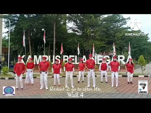 INDONESIAKU INDONESIAMU//Line Dance//Choreo//Juli Santoso (Joena)//Uld-East Java//INA-August 2022