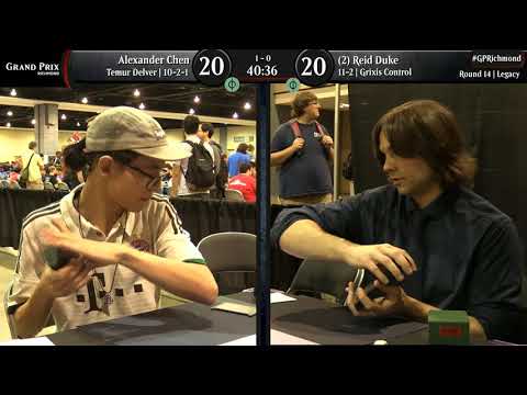 Magic the Gathering GP Richmond 2018 Round 14 Legacy