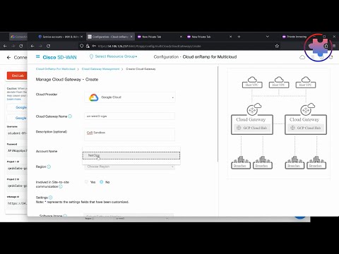 Connecting Cisco SD-WAN to Google Cloud using Cloud onRamp Automation in 5 clicks (Qw. Walkthrough)