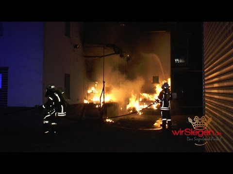 Fire in an apartment building in Eichen - One person arrested (Kreuztal/NRW)