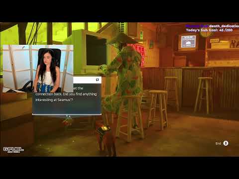 Sasha Grey VOD 04/August/2022 - Europe Trip - Indoor Stream - Stray - Day 8 part 2