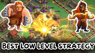 Download lagu Best Lower Level Clan Capital Attack Strategies | 2 Shot Capital Peak Level 2 | Clash of Clans mp3