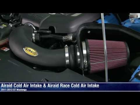 Mustang Airaid Cold Air Intake and Race Cold Air Intake (11-14 GT) Review
