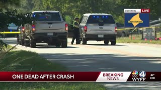 1 person dead after motorcycle crash in Anderson County