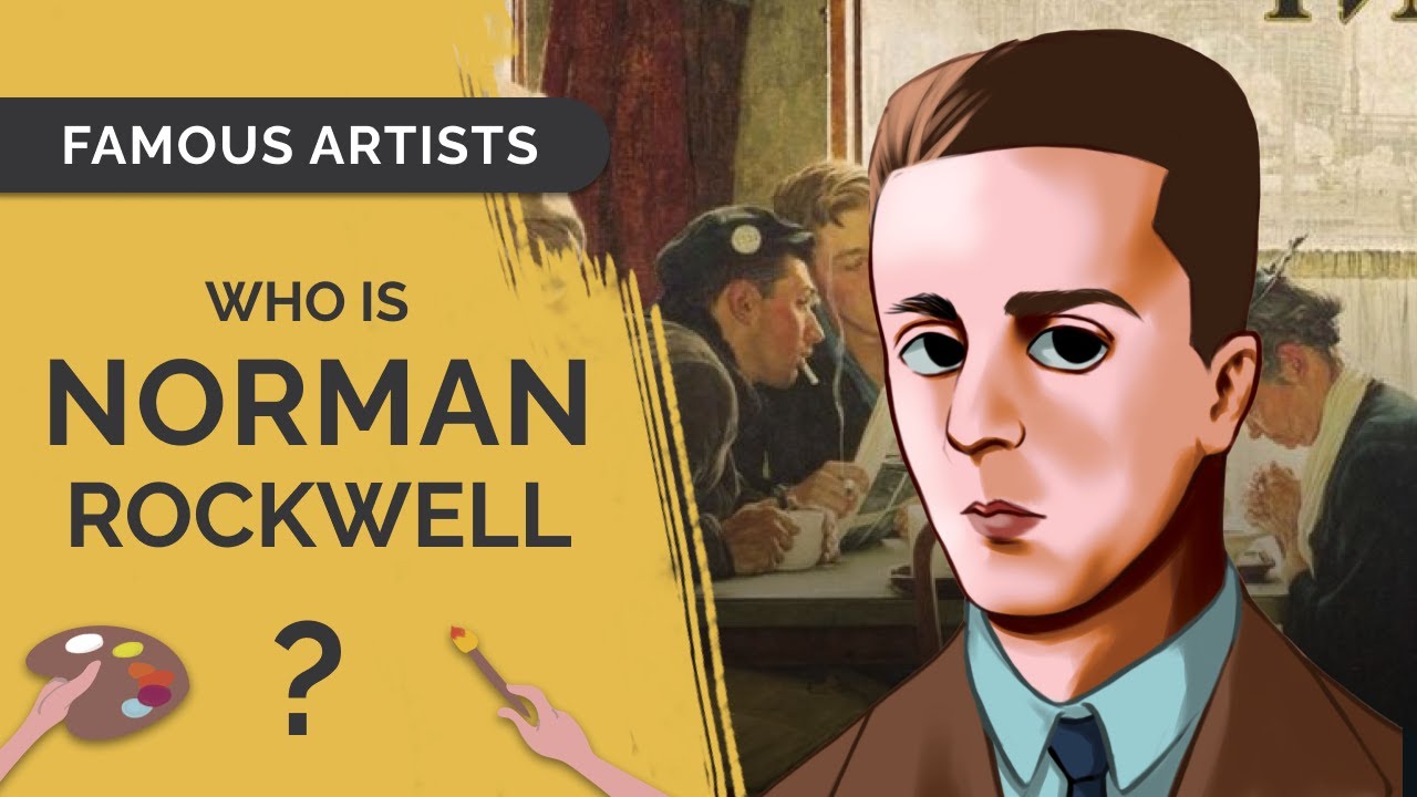 The Illustrator of American Life: NORMAN ROCKWELL Artist Bio + Speedpaint