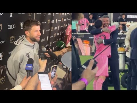 Thomas Muller TEARFUL REACTION as Messi gets a warm hug from Beckham, Inter Miami wins 2025 MLS CUP