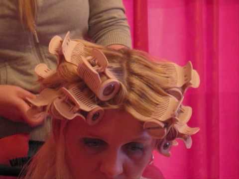 comment appliquer rouleaux cheveux