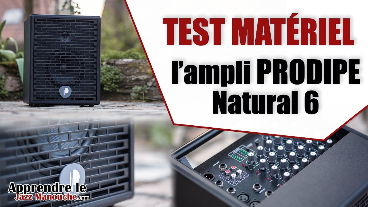 Prodipe Natural 5 Acoustic Instrument Amplifier w/ 3-inputs and Effects + Bag - Black