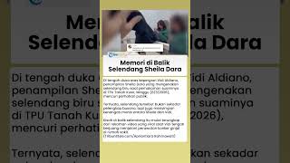 Kisah di Balik Selendang yang Dipakai Sheila Dara saat Pemakaman Vidi Aldiano Terkuak