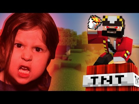 UnstoppableLuck - [PART2] THE ANGRIEST GIRL EVER GRIEFED ON MINECRAFT! (minecraft trolling & griefing)
