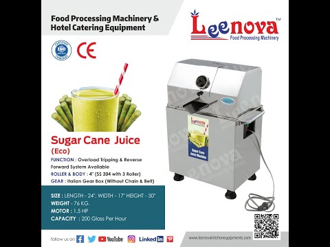 Leenova Sugarcane Machine ECO