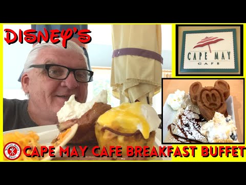 Disney's Cape May Cafe NEW Breakfast Buffet Dining Review | Disney's Beach Club Resort