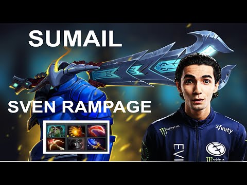 SUMAIL [SVEN] Double Rampage Epic Gameplay - Underlord G4ming Dota 2
