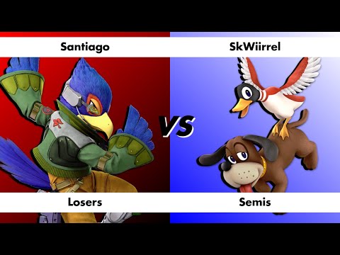 Smash @ Respawn #132 Losers Semis - Santiago (Falco) vs. SkWiirrel (Duck Hunt Duo)