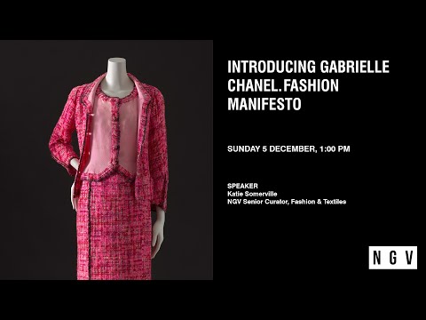 Introducing Gabrielle Chanel. Fashion Manifesto