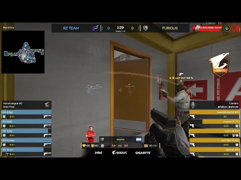 THE GRAND FINAL!!   Furious vs 9z   CSGO Aorus League 2021   HIGHLIGHTS !!!