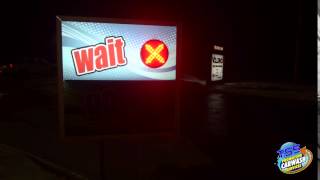 SLIM 2 SECTION FIXTURE WITH LED STROBES Video SLIM 2 SECTION FIXTURE WITH LED STROBES Video