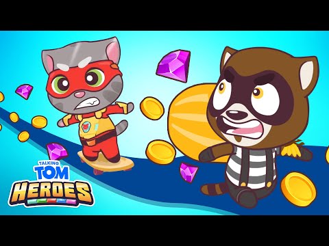 Robber on the Train!  - Heroes Month | Talking Tom Heroes Episode 29