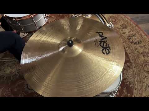 Paiste 22" Masters Prototype Ride Cymbal 3060g