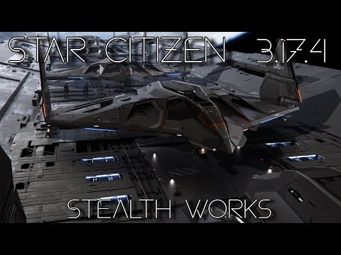 Star Citizen 3.17.4 - Stealth Vs Corsair PVP
