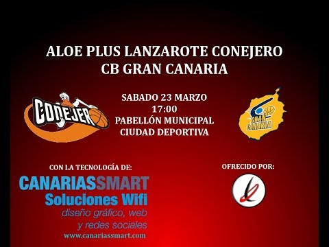Baloncesto: EBA: Aloe Plus Lanzarote Conejero vs CB Gran Canaria