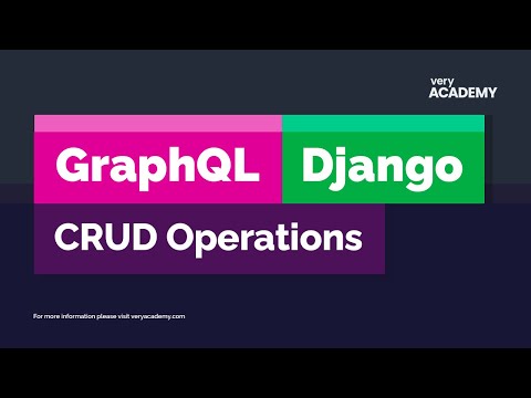 GraphQL CRUD with Django - Introducing CRUD operations thumbnail
