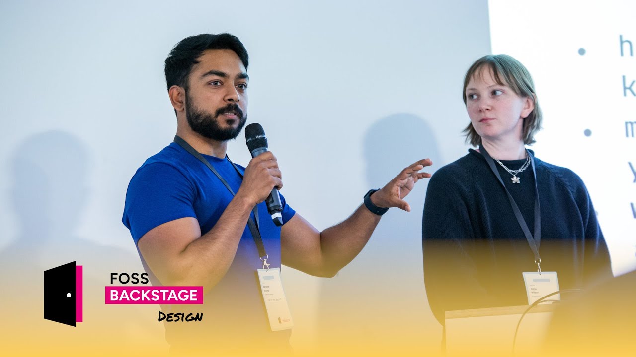 Katie Wilson & Abhishek Sharma &ndash; Stewarding Usability for Humanitarian OSS #FOSSDesign