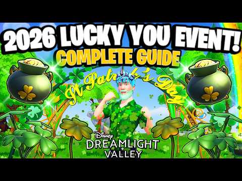 2026 Lucky You Event COMPLETE GUIDE! [Free Items, Outfit and MORE] | Dreamlight Valley