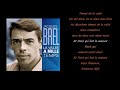 JACQUES   BREL      La valse à mille temps