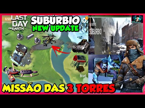 ●CONSERTANDO 3 TORRES DE VIGIA! LIBEREI MAPA SUBÚRBIO 👁 AMPLIFICADOR DE SINAL Last Day On Earth