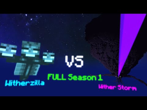 Wither Storm VS Witherzilla FULL