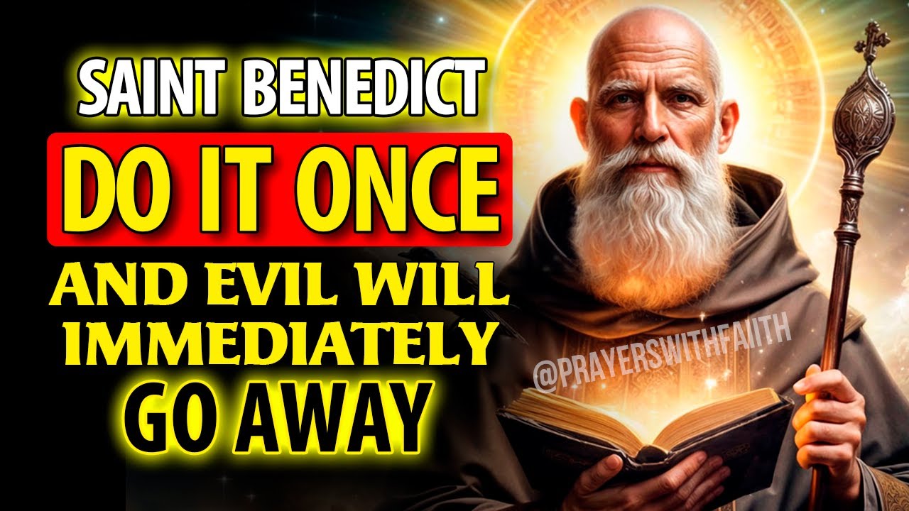 SAINT BENEDICT - PRAYER AGAINST CURSES, ENEMIES, AND WITCHCRAFT | UNLOCK YOUR PATHS