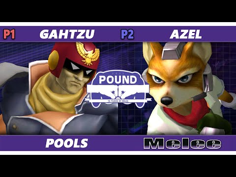 Pound 2021 - Gahtzu (Falcon) Vs. Azel (Fox) SSBM Melee Tournament