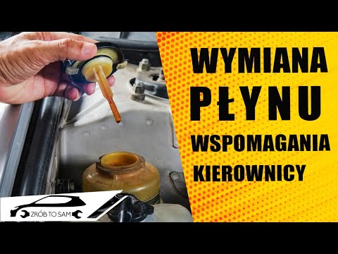 JAK wymienić PŁYN WSPOMAGANIA? A to GO się WYMIENIA? SZYBKO TANIO SAMEMU! dla LAIKA!