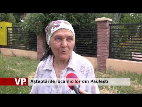 Așteptările localnicilor din Păulești