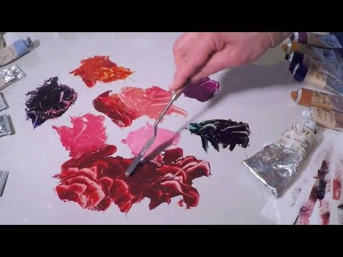 Alizarin Crimson Colour Mixing - Vasari Classic Oil Colour