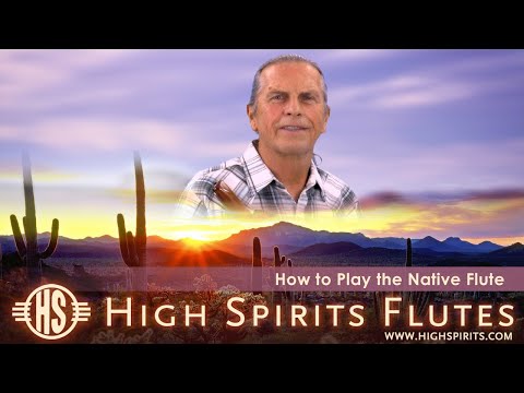 How to Play the Native Flute in 2 minutes - the basics