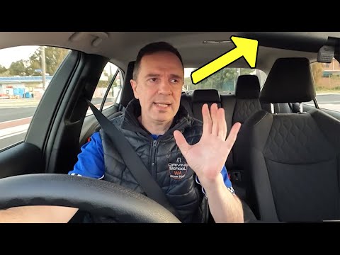 Don't Check Mirrors Every 5 Seconds in Driving Test