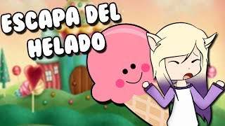 ESCAPA DEL HELADO GIGANTE | Roblox Ice Cream Obby en español