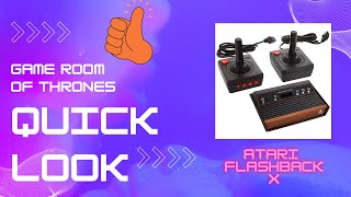 Quick Look - AtGames Atari Flasback X Review #atari2600 #atgames #flashback #atari2600plus #retro
