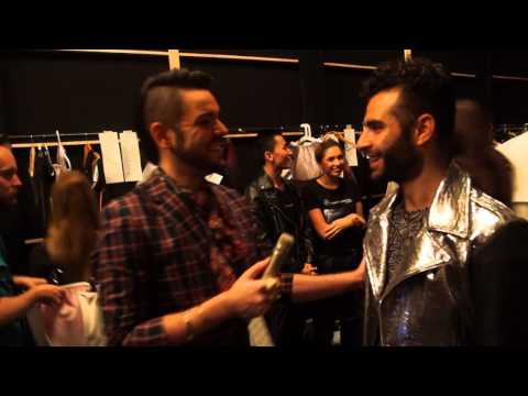 Exclusive Backstage Interview With Designer Yousef Akbar At MBFWA
