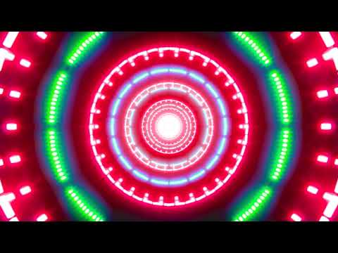 [4K] Never Ending Circle Tunnel Loop - Sick Visuals