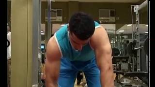 How to do Dumbbell Rowing Video | Back Toning Exercise Dumbbell Rowing