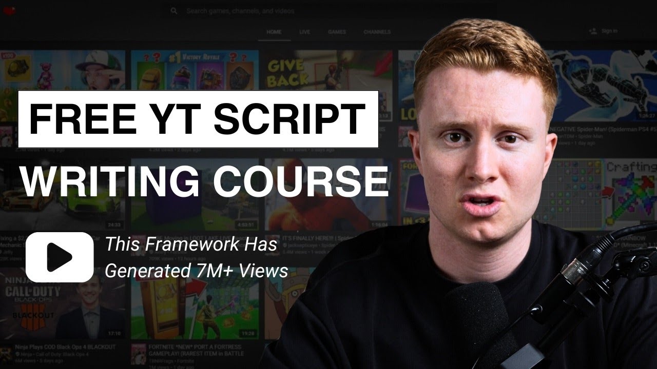 How To Write a YouTube Script (My 12M+ View Framework)