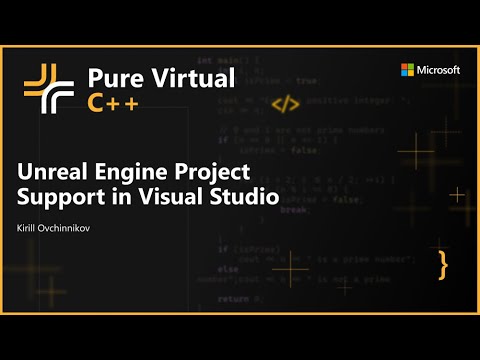 Unreal Engine Project Support in Visual Studio