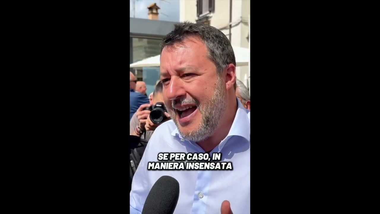 SALVINI: "SE BRUXELLES DICE NO SULL'ENERGIA AGIAMO LO STESSO: NON METTO IN GINOCCHIO L'ITALIA"
