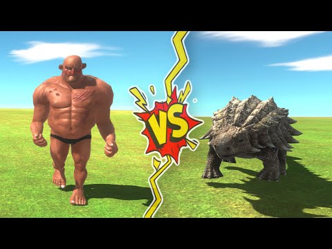 ARBS Hill Giant VS Ankylosaurus | Anomal Revolt Battle Simulator