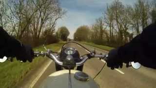 preview picture of video 'Trip around the Dengie on a 1960 Matchless'
